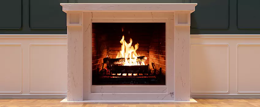 Decorative Electric Fireplace Installation in Santa Cruz, California