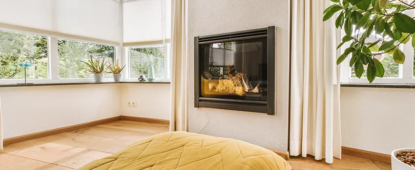 Residential Fireplace Ceramic Glass Installation in Santa Cruz, CA