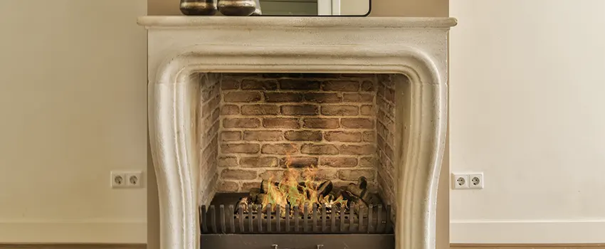 Vintage-style Fireplace Redesign in Santa Cruz, California