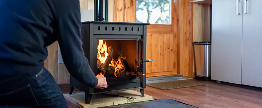 Open Hearth Wood Fireplace Installation in Santa Cruz, CA