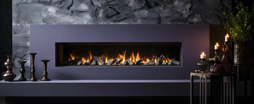 Ember Bed for Ventless Gas Fireplace in Santa Cruz, CA