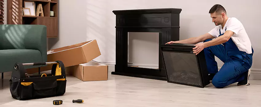 Old Rusted Metal Fireplace Repair And Replacement in Santa Cruz, CA