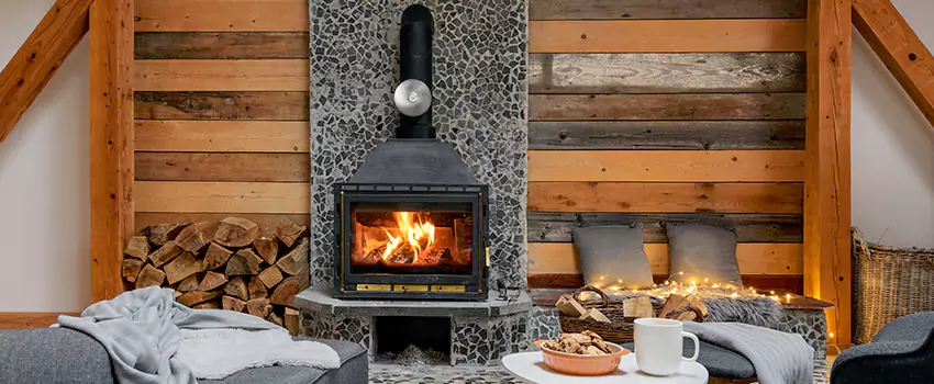 Thelin Hearth Products Direct Vent Gas Stove Fireplace Inspection in Santa Cruz, California